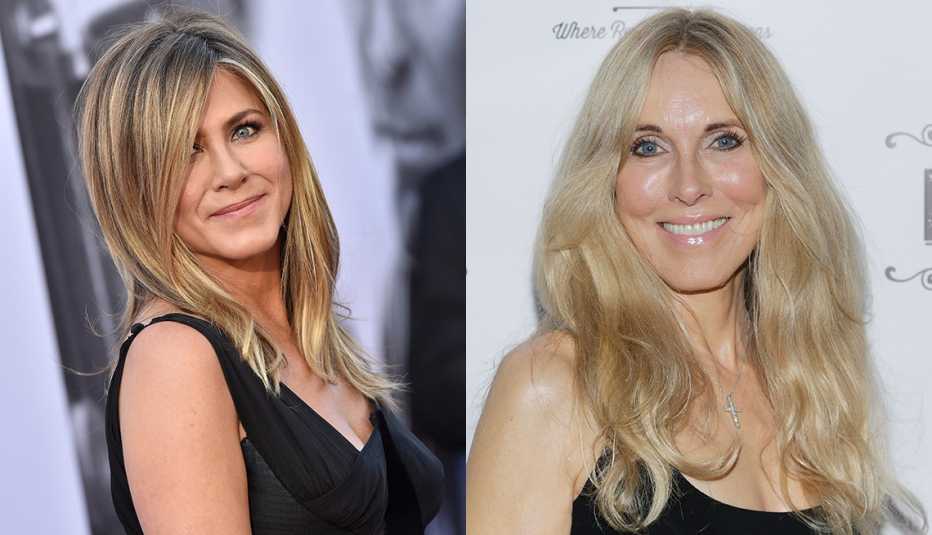 Maquillaje de Jennifer Aniston y Alana Stewart
