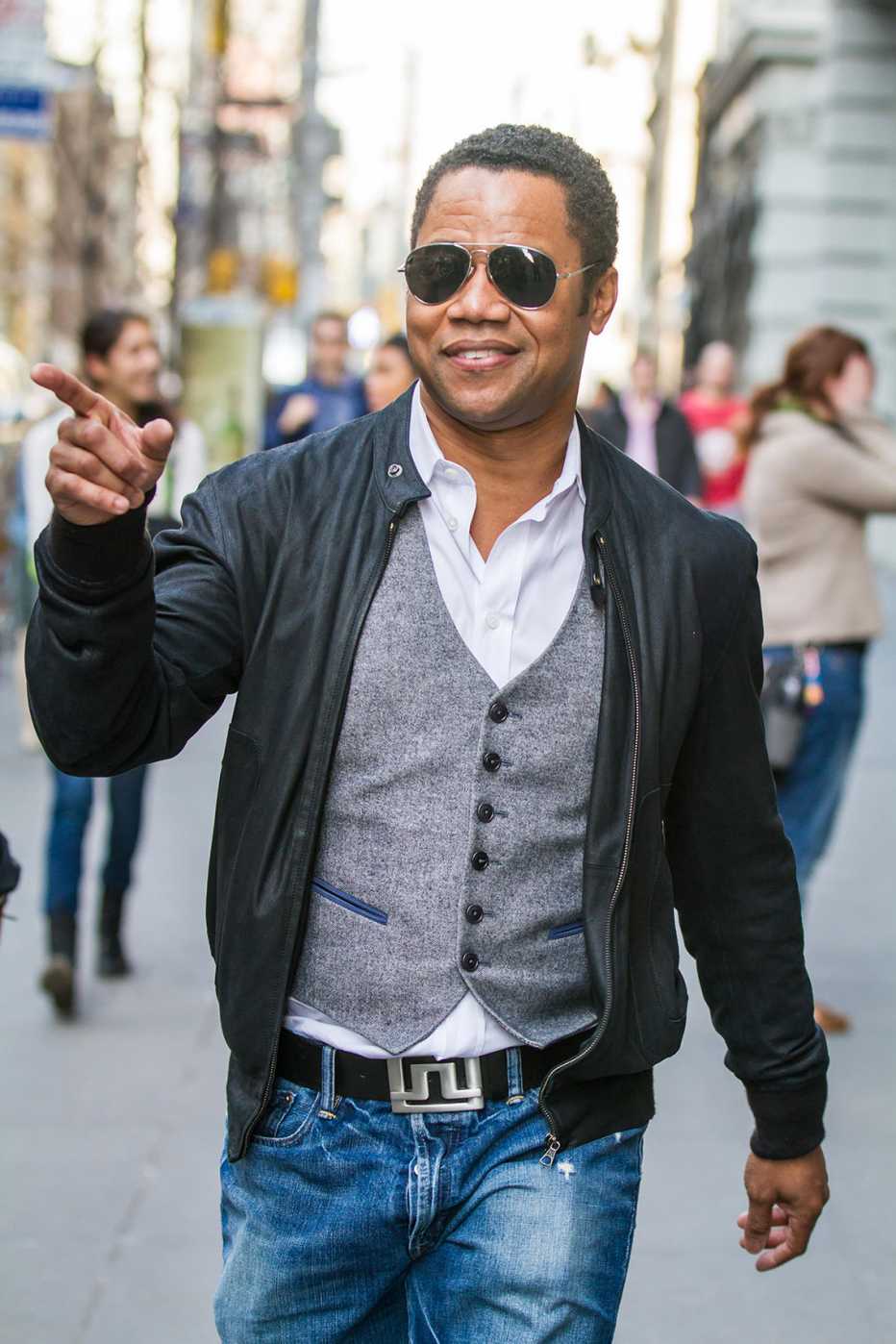 Cuba Gooding en jeans Cuba Gooding en jeans