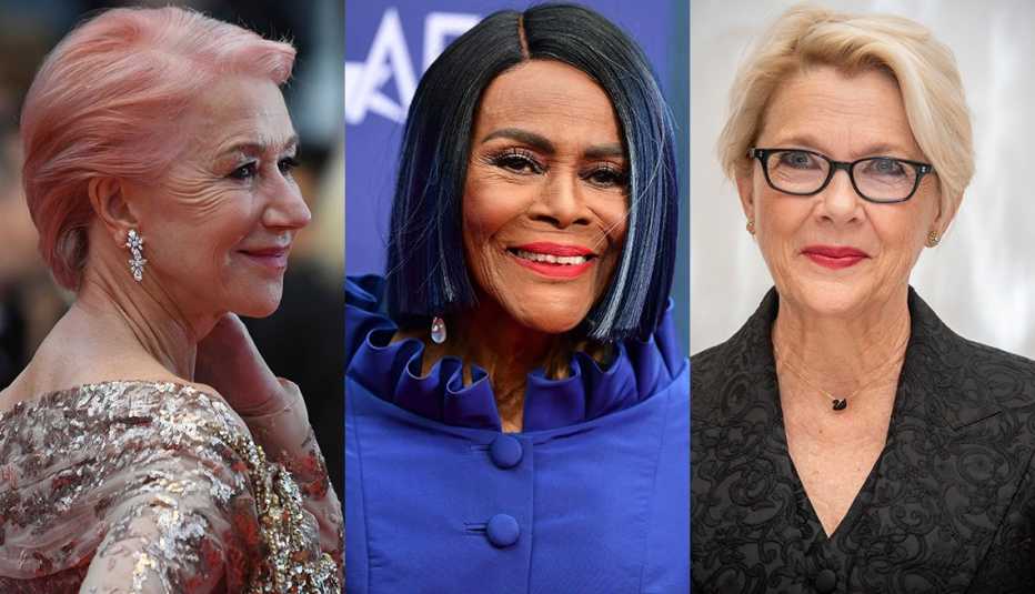 Helen Mirren, Cicely Tyson, Annette Bening