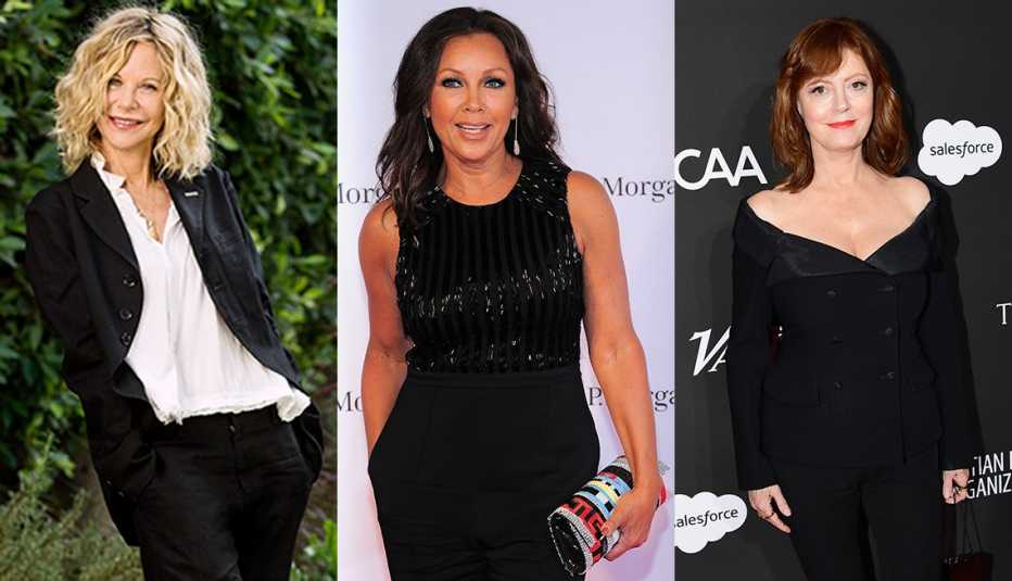Mujeres usando ropa negra