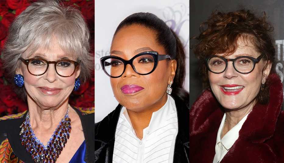Rita Moreno, Oprah Winfrey, Susan Sarandon