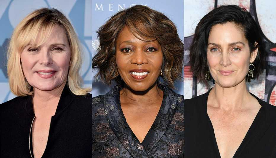 Kim Cattrall, Alfre Woodard y Carrie-Anne Moss