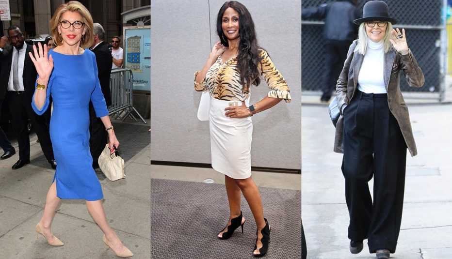 Christine Baranski, Beverly Johnson, Diane Keaton