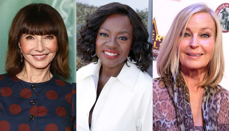 Mary Steenburgen, Viola Davis y Bo Derek