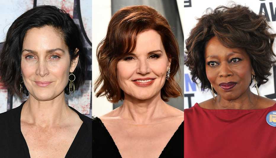 Carrie-Anne Moss, Geena Davis y Alfre Woodard
