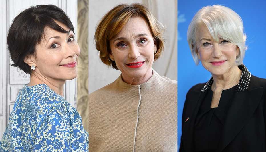 Ann Curry, Kristin Scott Thomas y Helen Mirren