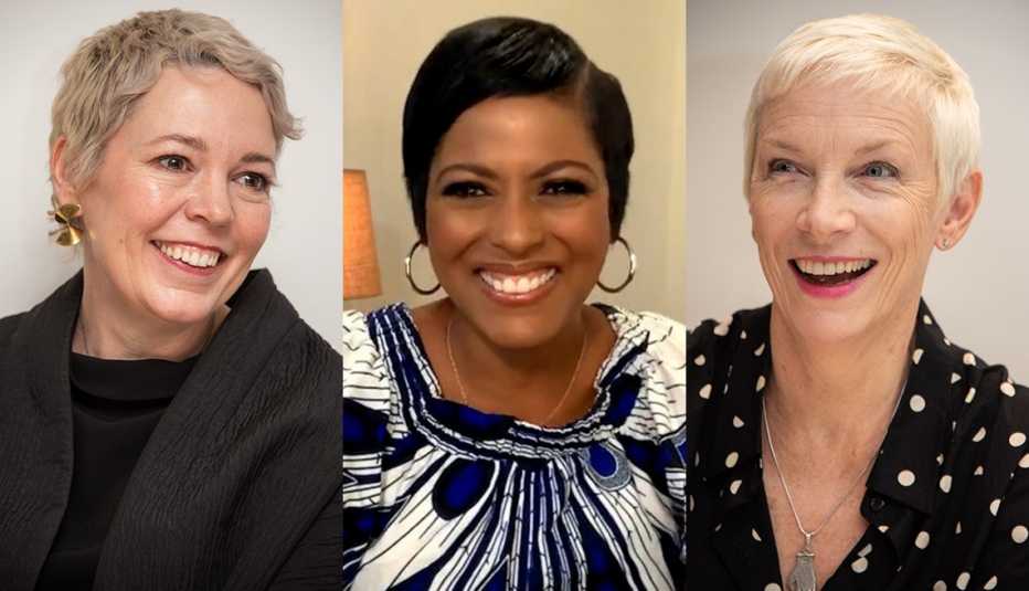 Olivia Colman, Tamron Hall y Annie Lennox
