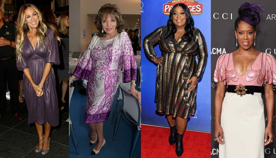 Sarah Jessica Parker, Joan Collins, Loni Love y Regina King