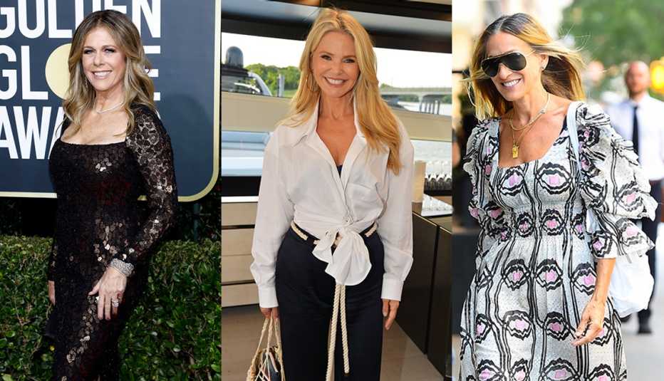 Rita Wilson, Christie Brinkley y Sarah Jessica Parker