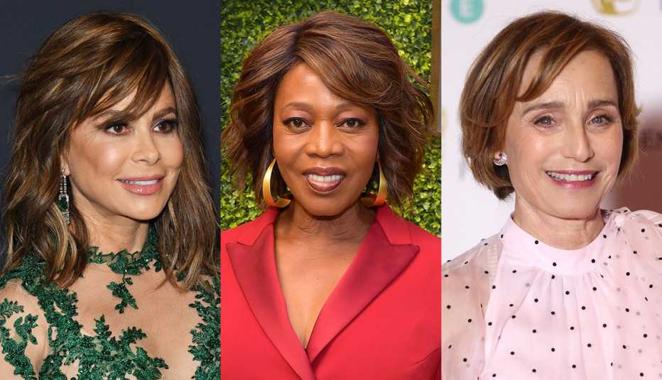 (Izquierda a derecha) Paula Abdul, Alfre Woodard y Kristin Scott Thomas. (Izquierda a derecha) Paula Abdul, Alfre Woodard y Kristin Scott Thomas.