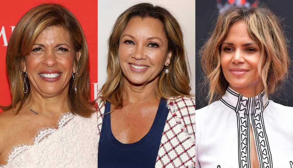  (De izquierda a derecha) Hoda Kotb, Vanessa Williams y Halle Berry.
