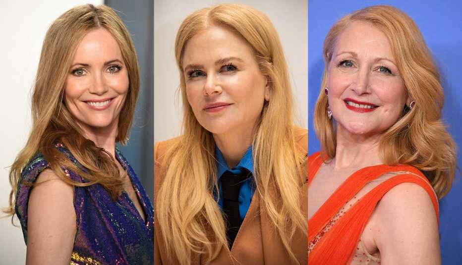  (De izquierda a derecha) Leslie Mann, Nicole Kidman y Patricia Clarkson.