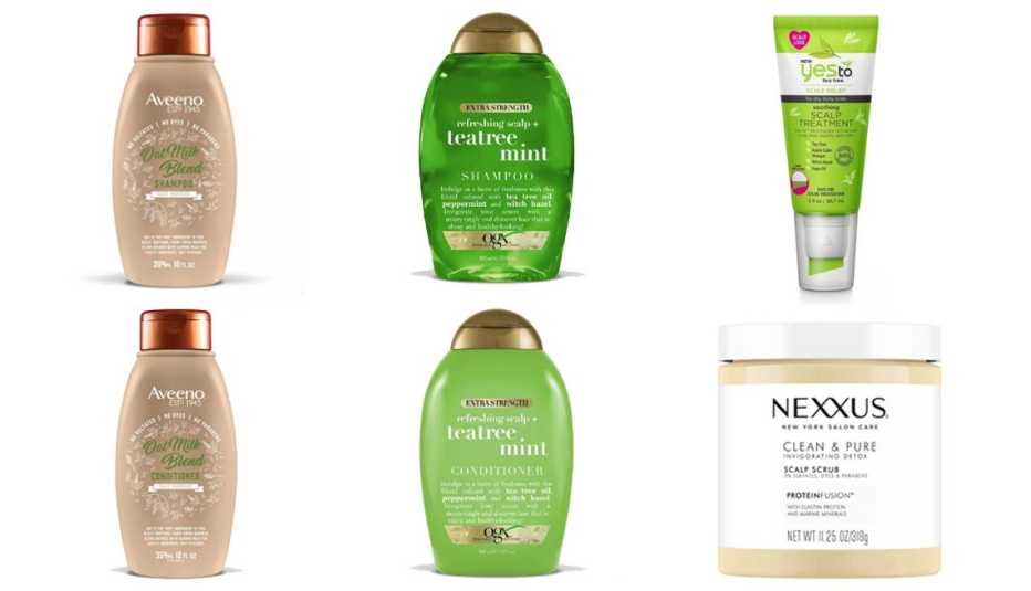 Variedad de tratamientos para el cabello.iantes para el cuero ca