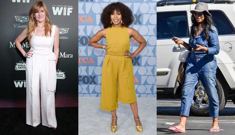  (De izquierda a derecha) Connie Britton, Angela Bassett y Garcelle Beauvais.