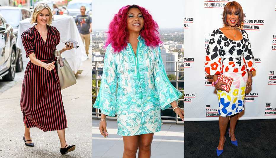  (De izquierda a derecha) Naomi Watts, Taraji P. Henson y Gayle King.