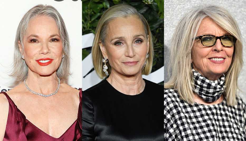 (Izq. a der.) Barbara Hershey, Kristin Scott Thomas y Diane Keaton.