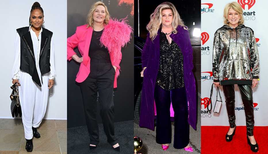 Ava DuVernay, Kim Cattrall, Kirstie Alley y Martha Stewart.