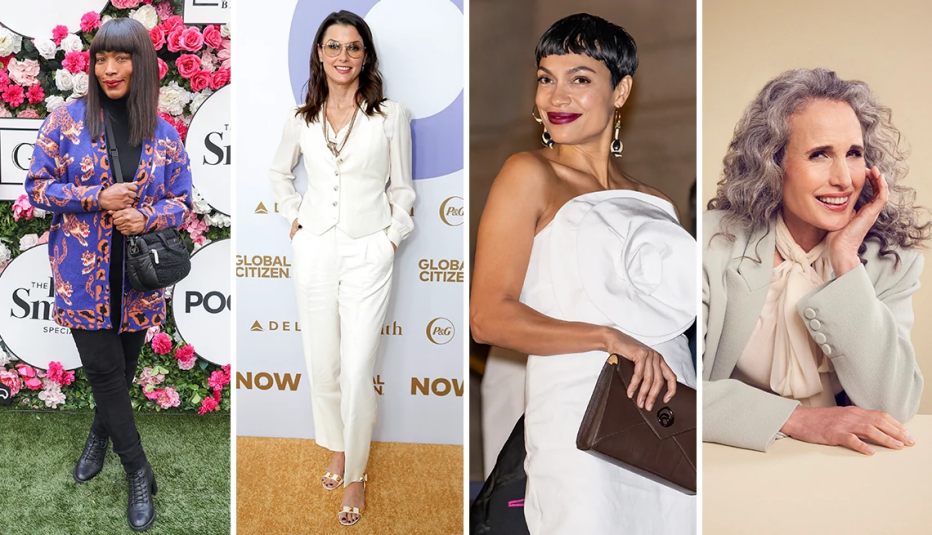 (De izquierda a derecha) Angela Bassett, Bridget Moynahan, Rosario Dawson y Andie MacDowell.