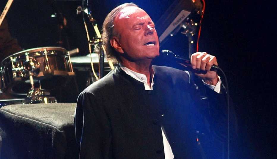 Julio Iglesias en el Centro de Bellas Artes, septiembre 30, 2016, San Juan, Puerto Rico.