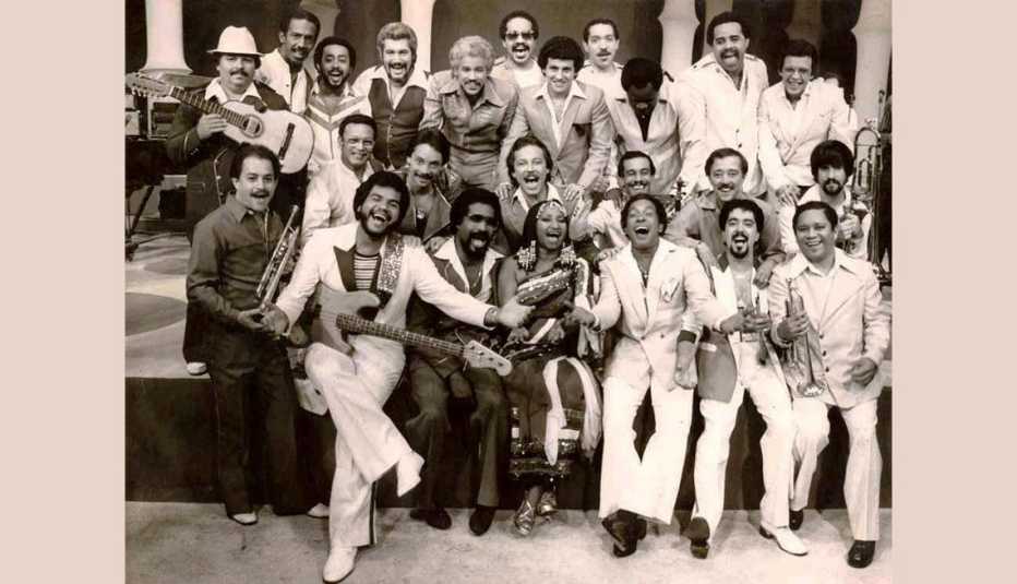 Grupo de los músicos de Fania