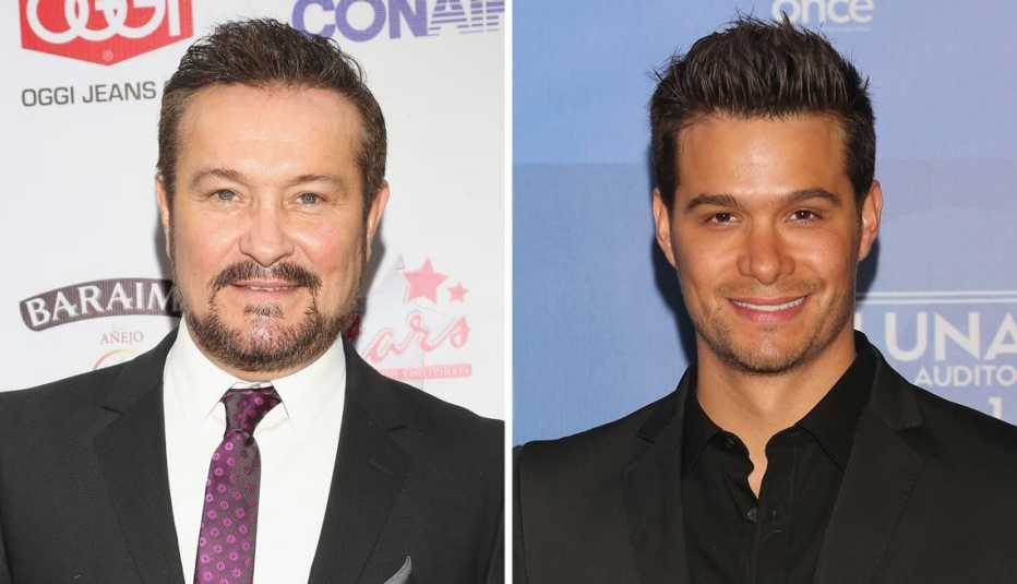 Brandon y Arturo Peniche 