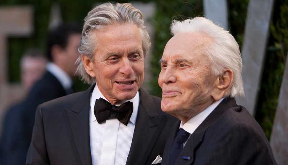 Michael y Kirk Douglas - Papás con hijos tan famosos como ellos