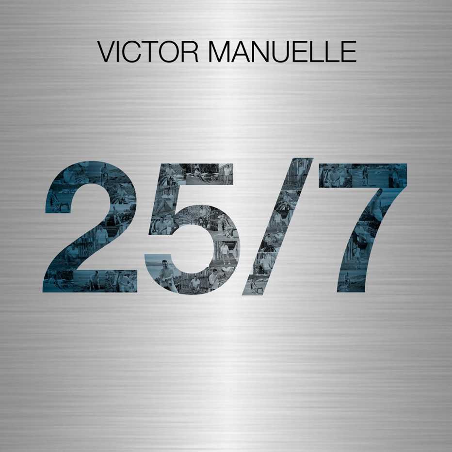 Portada del disco 25/7 de Víctor Manuelle