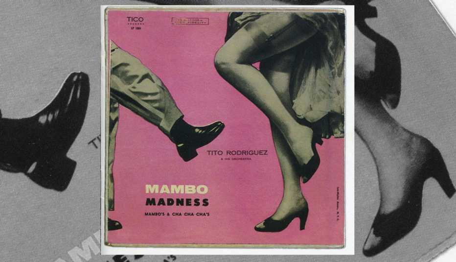 Portada del disco Tito Rodríguez Mambo Madness Mambo's Cha Cha Cha's