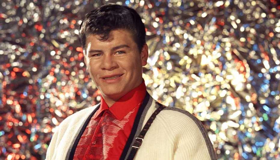Ritchie Valens en una foto de promoción, Los Ángeles, Estados Unidos, 1958. Ritchie Valens en una foto de promoción, Los Ángeles, Estados Unidos, 1958.