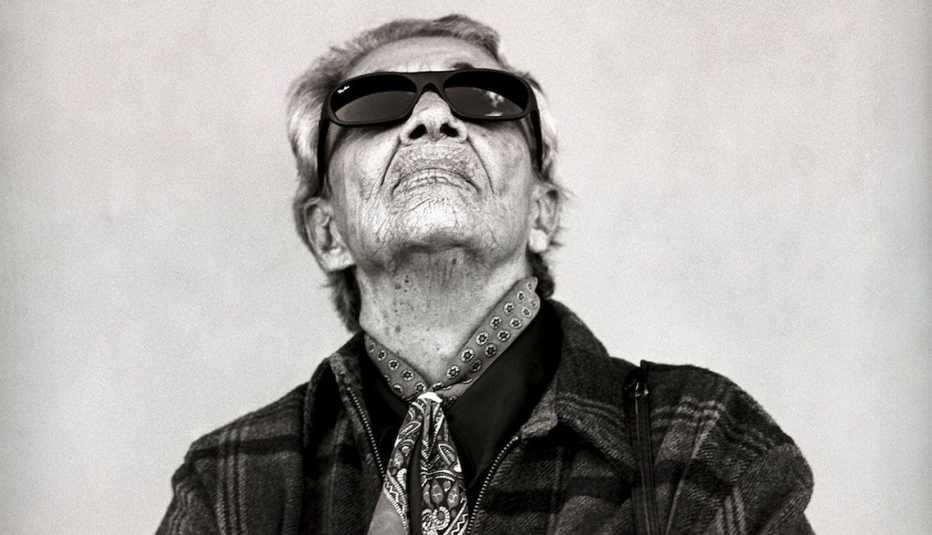 Retrato de la cantante Chavela Vargas