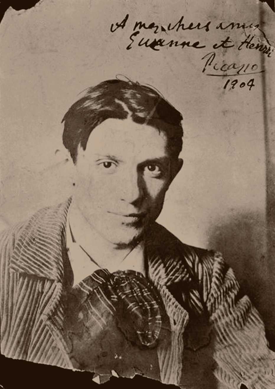 Pablo Picasso a los 23 años de edad Pablo Picasso a los 23 años de edad