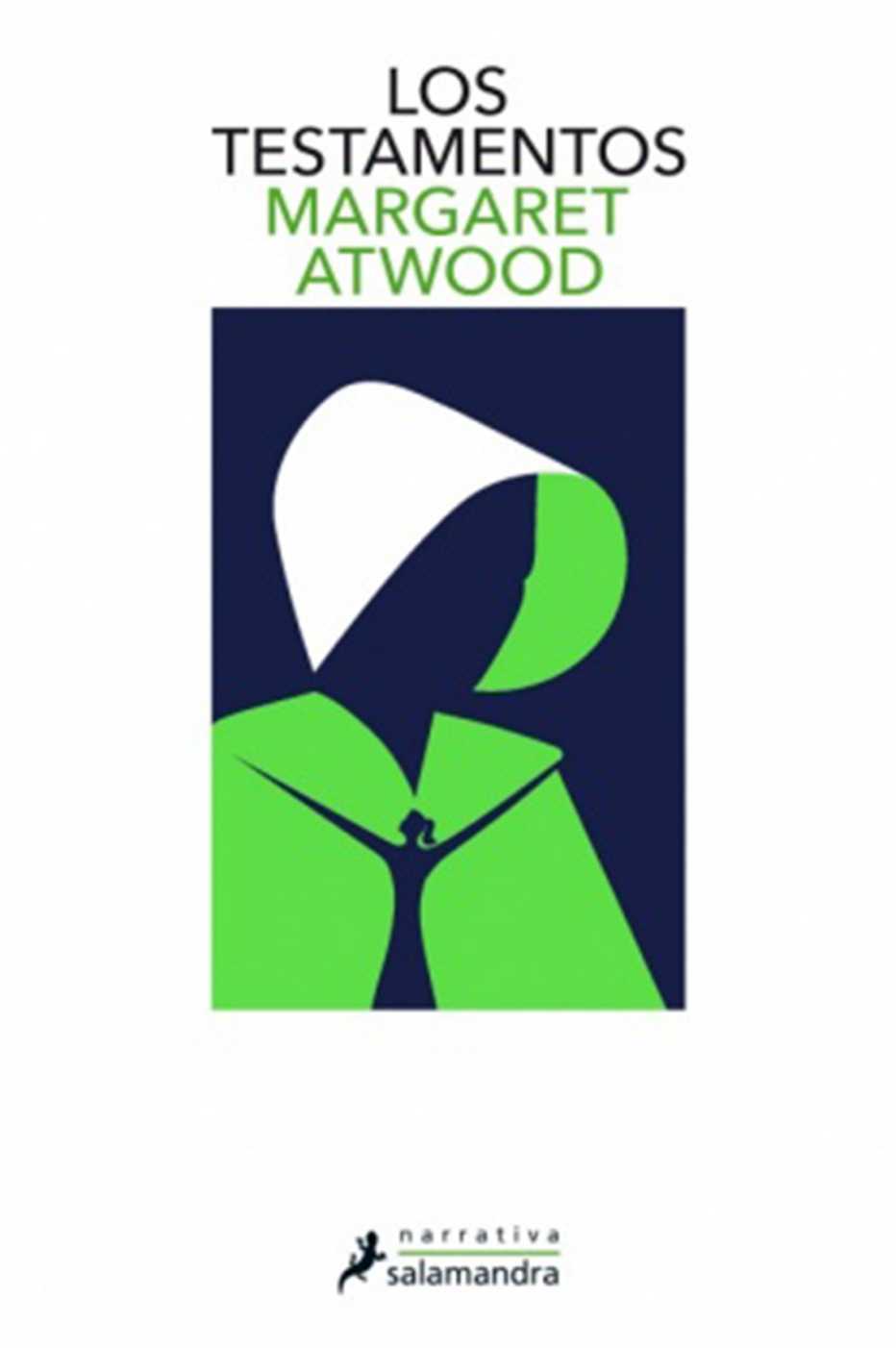 Portada de la novela Los testamentos de Margaret Atwood.