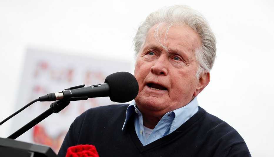 El actor Martin Sheen.