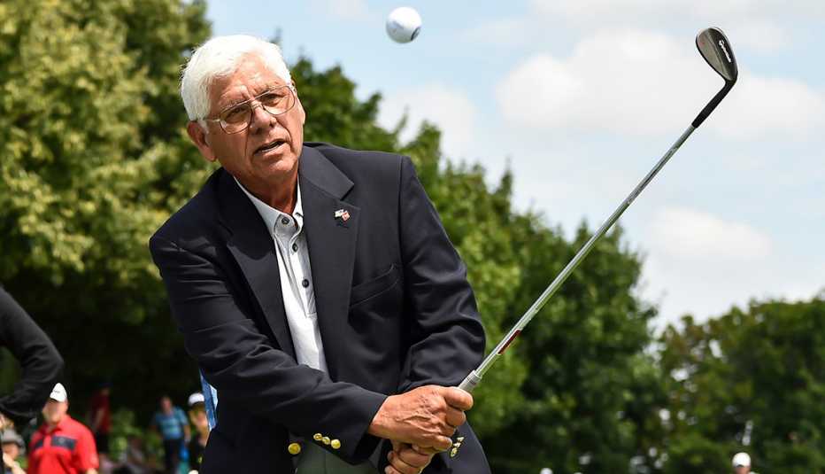 El golfista profesional Lee Trevino.
