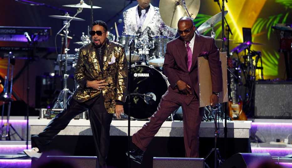 Morris Day y Jerome Benton en su presentación en el concierto tributo a Prince, Los Ángeles, California, 2020. Morris Day y Jerome Benton en su presentación en el concierto tributo a Prince, Los Ángeles, California, 2020.