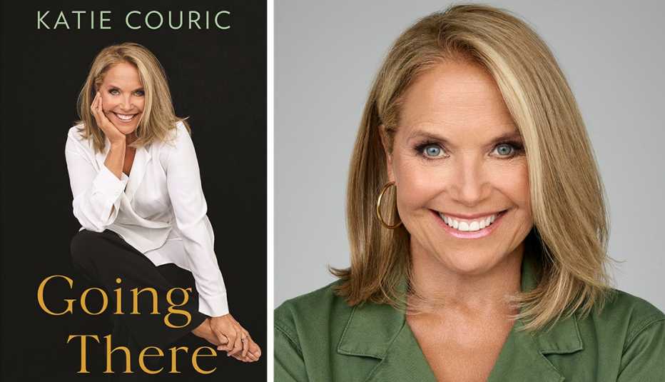 La portada del libro "Going There" por Katie Couric. La portada del libro "Going There" por Katie Couric.