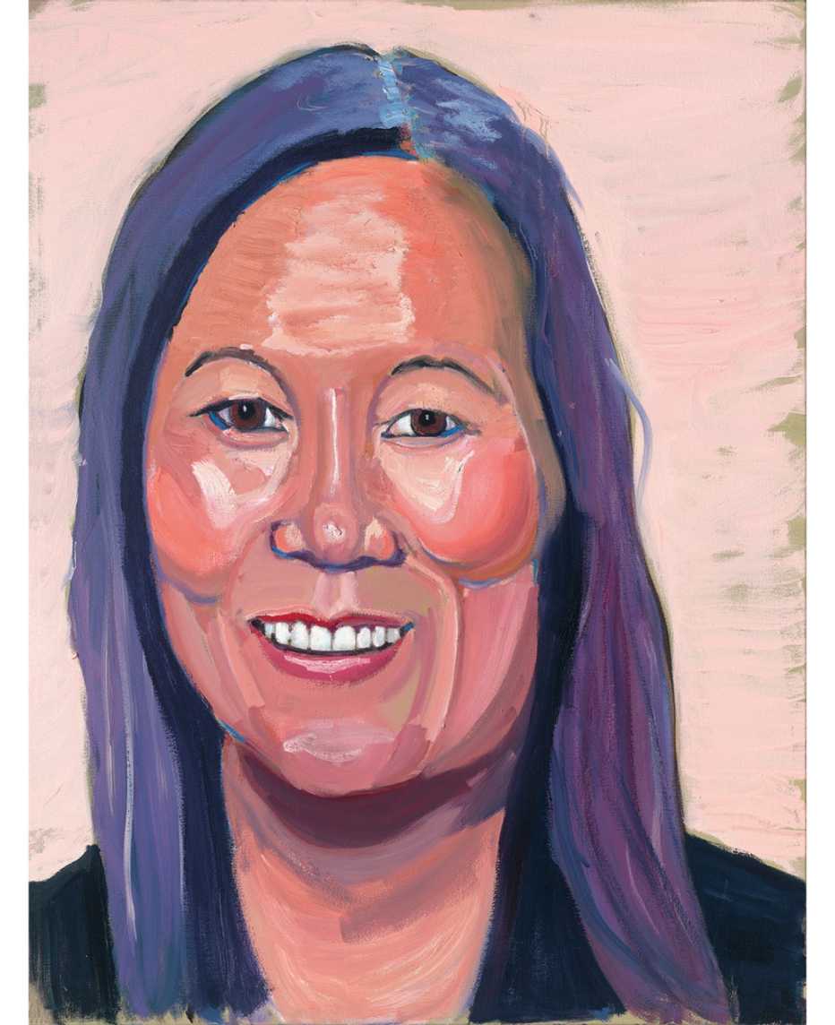 Retrato de Thear Suzuki, por George W. Bush.