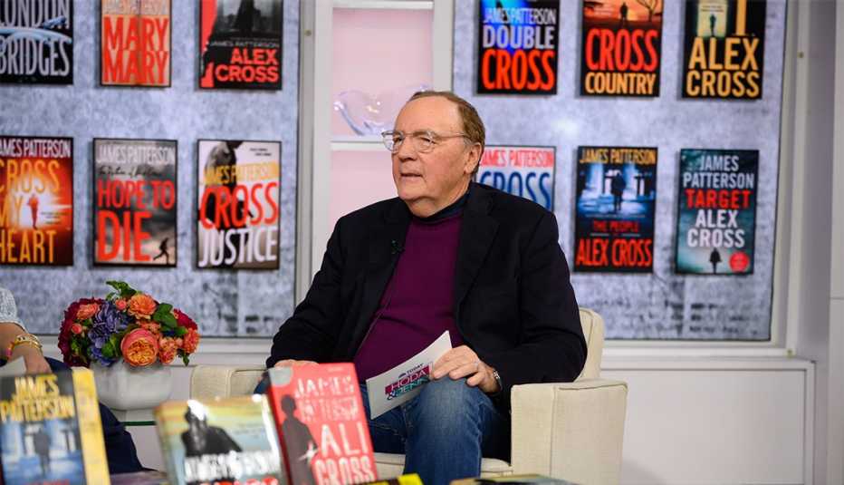 James Patterson aparece en 'The Today Show'.