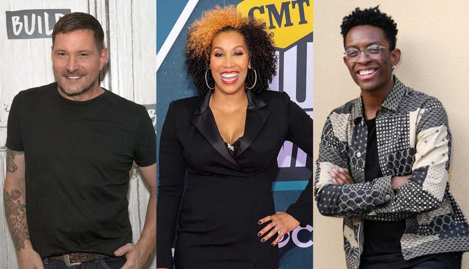 (De izquierda a derecha) Ty Herndon, Rissi Palmer y Breland. (De izquierda a derecha) Ty Herndon, Rissi Palmer y Breland.