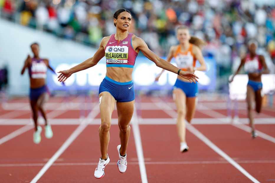 Sydney McLaughlin.