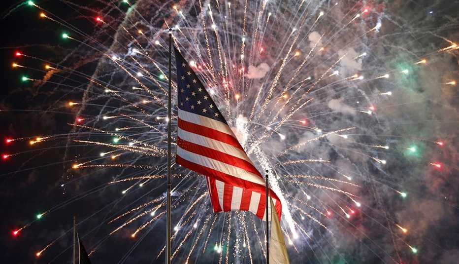 Ciudades donde festejar el 4 de Julio - Bandera de EE.UU.