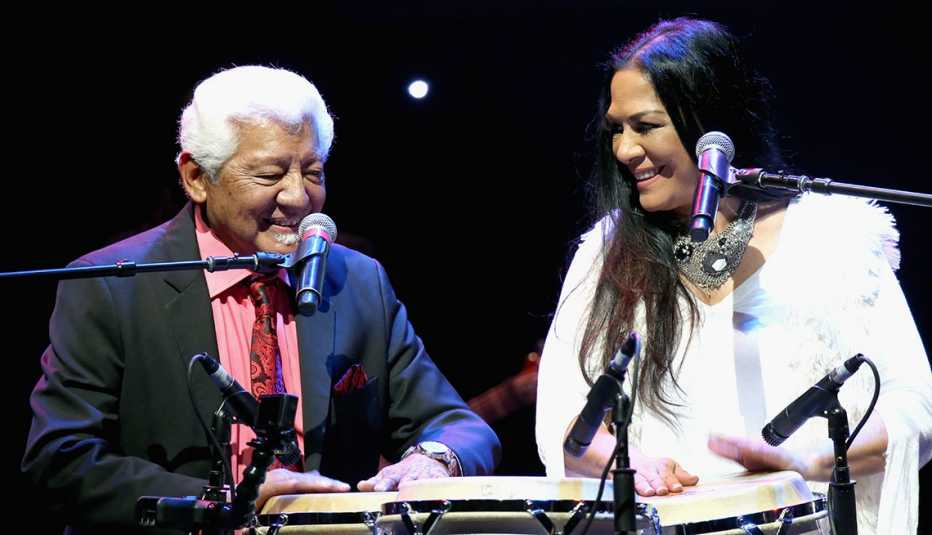 Pete Escovedo y Sheila E.