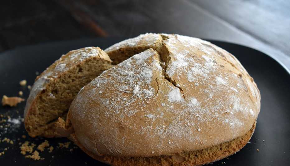 Pan de soda irlandés