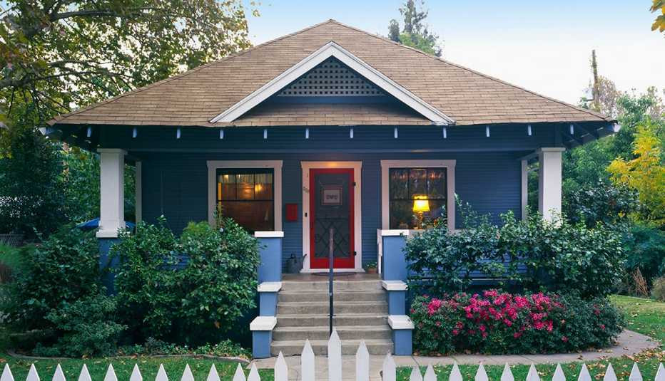 Casa estilo bungalow en el área de Grass Valley, California