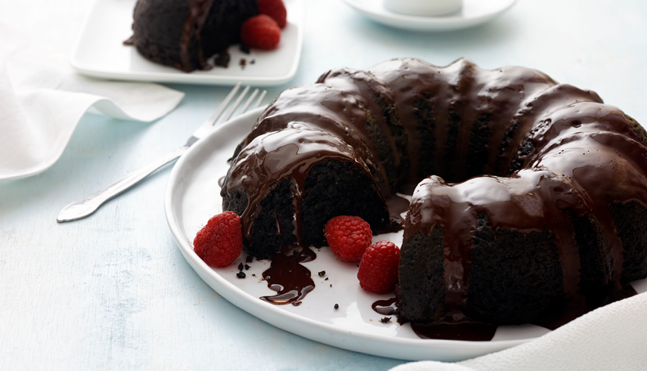 Torta de chocolate y quinua