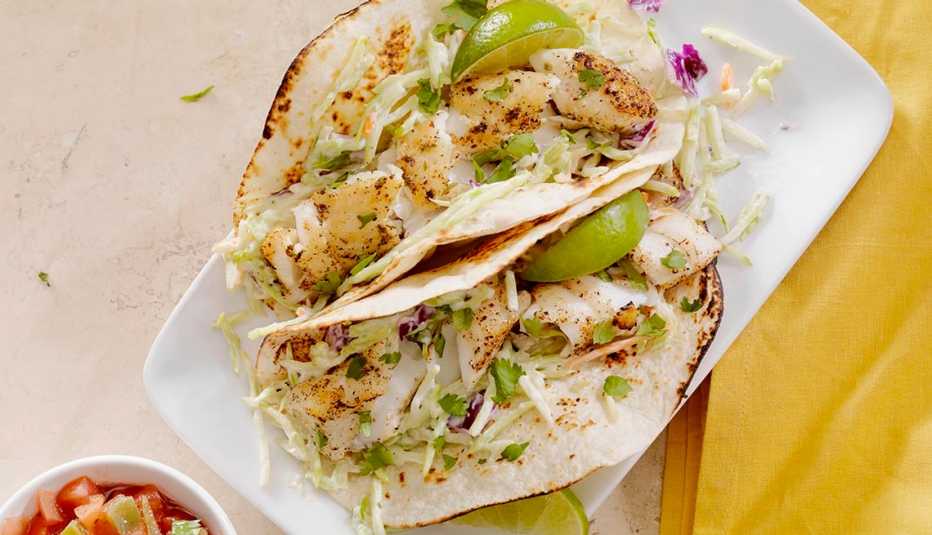 Tacos de pescado