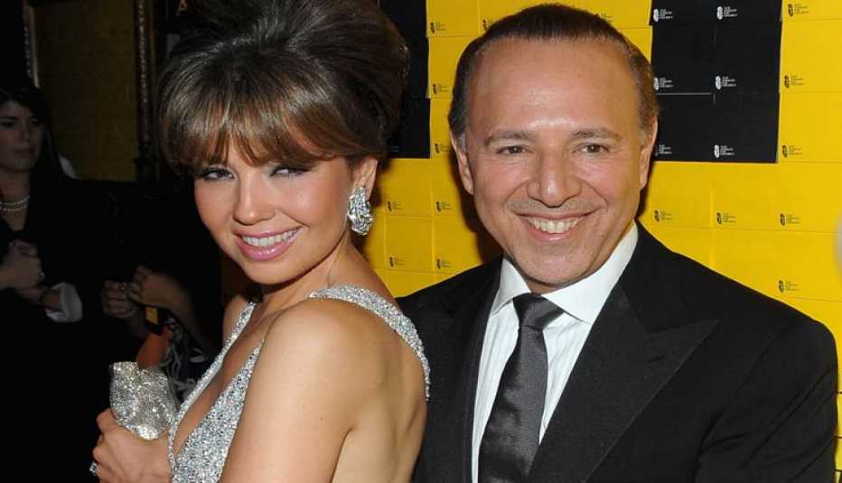 Thalia y Tommy Mottola - Importan las diferencias de edad después de los 50? Thalia y Tommy Mottola - Importan las diferencias de edad después de los 50?