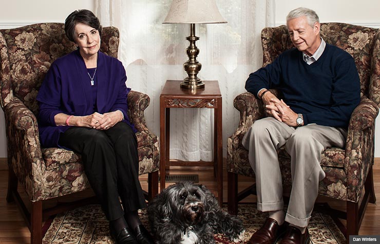 Dan and Lindie Bacon - Los abuelos de la matanza de Newtown, CT