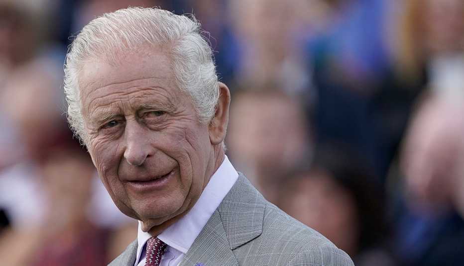El rey Carlos III de Inglaterra