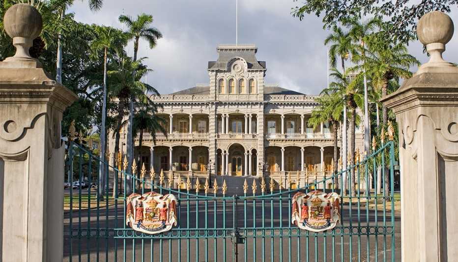 Entrada al Iolani Palace